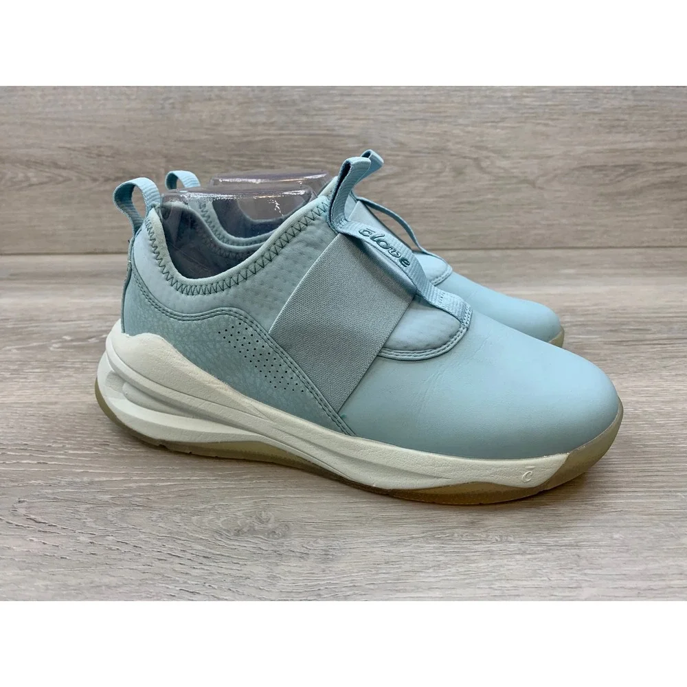 Clove Women's Blue Slip On Nursing Shoes Healthcare Sneakers 7 Comfort Shoes
